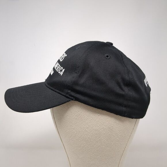 Drivers Delivering America One Mile At A Time Strapback Hat Black OSFA Capsmith - Picture 4 of 8